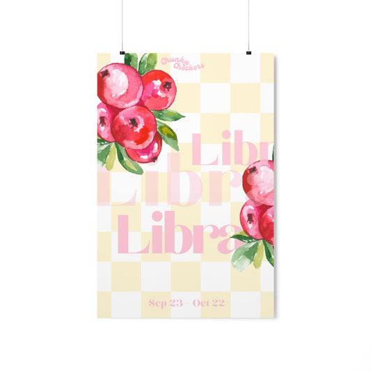 Libra Fruit Poster