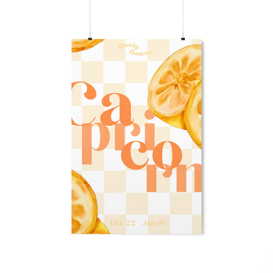 Capricorn Fruit Poster