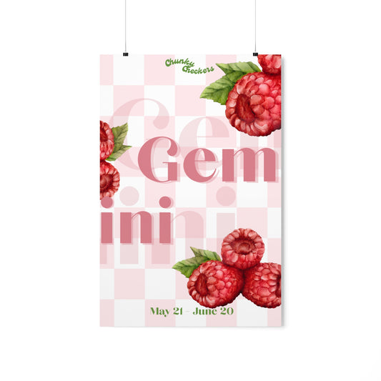 Gemini Fruit Poster