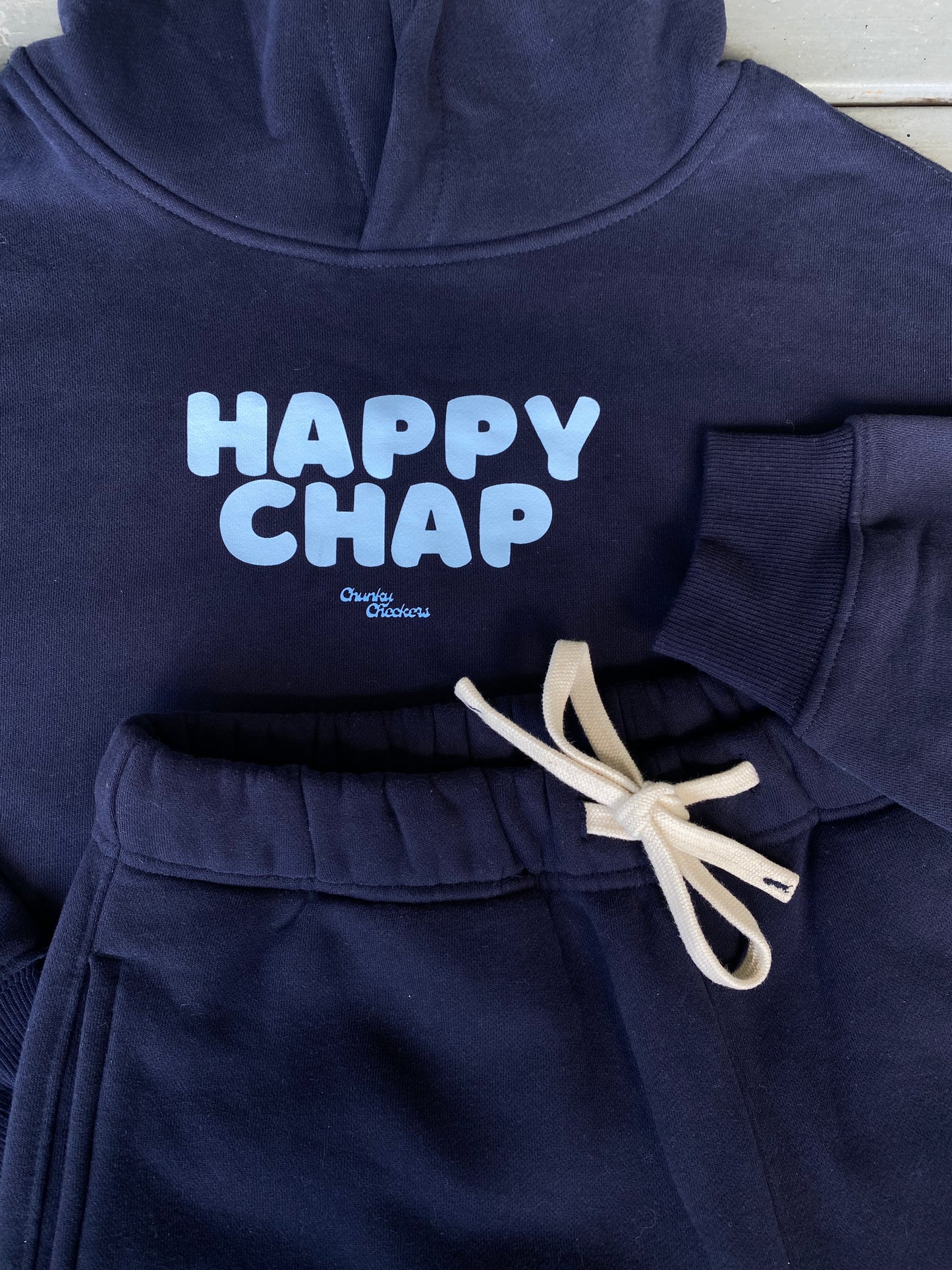 Happy Chap Track Pants Blue