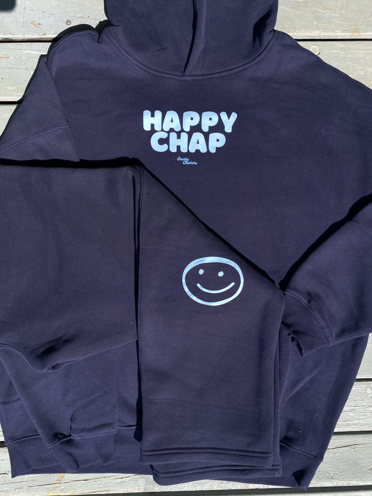 Happy Chap Track Pants Blue