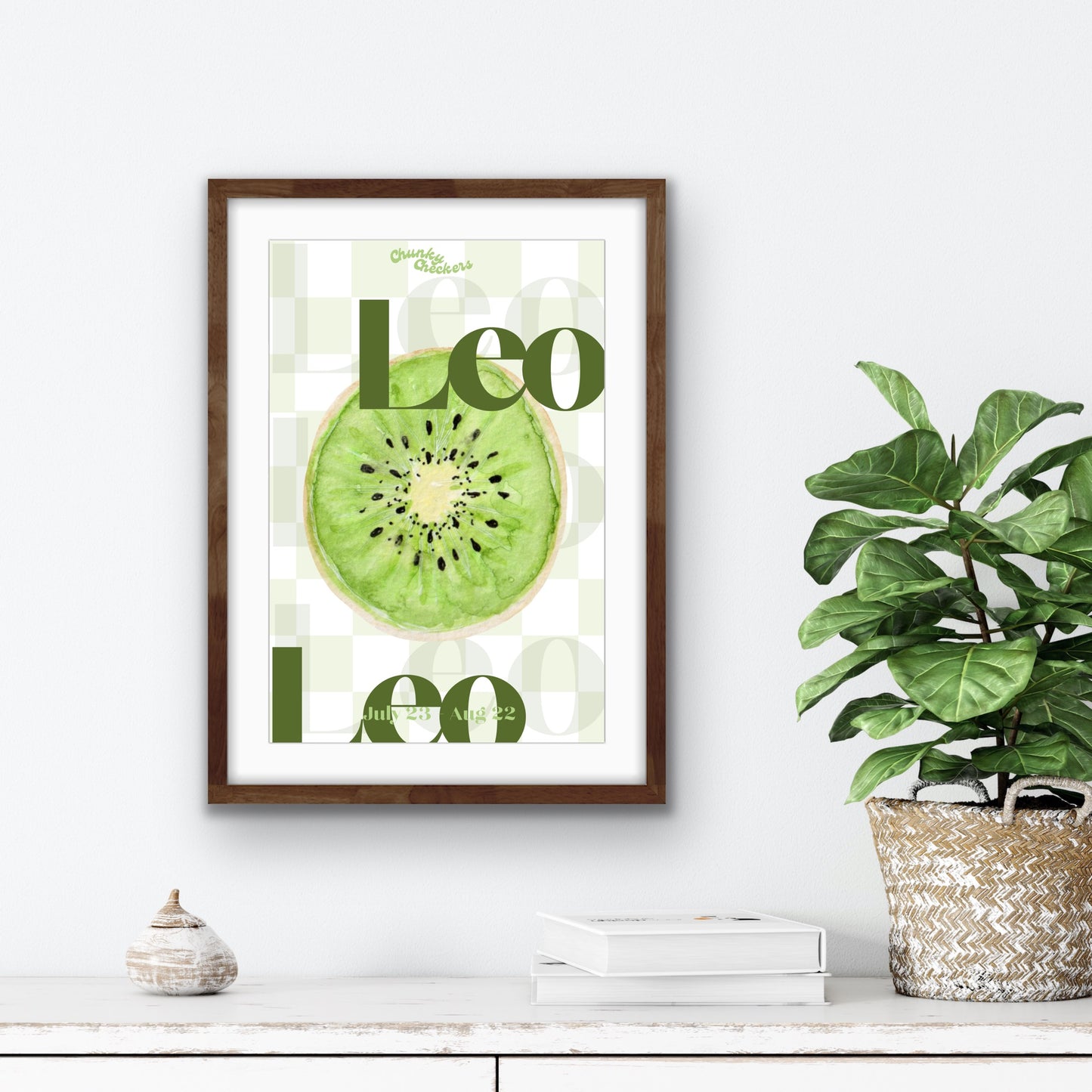 Leo Fruit Poster