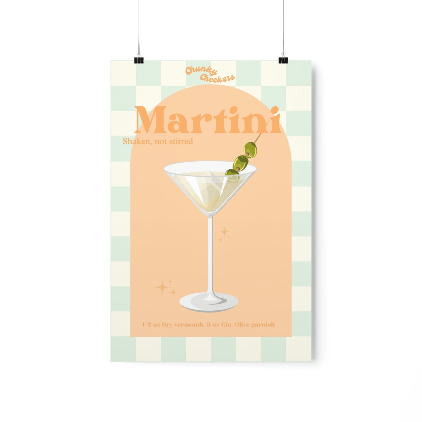 Martini Poster